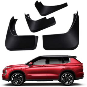 Mud Flaps Kit for 2024 Mitsubishi Outlander 2022 2023 Mud Splash Guard Front and Rear 4-PC Set by TOPGRIL