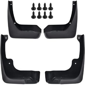 SPEEDWOW Mud Flaps Splash Guards Fit for 2007-2011 Toyota Camry ,Front and Rear 4 Piece/Set