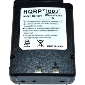 HQRP Battery Replacement for Icom IC-A3 IC-A3E IC-A22 IC-A22E CM-166 CM-166S BP-166 Two-Way Radio