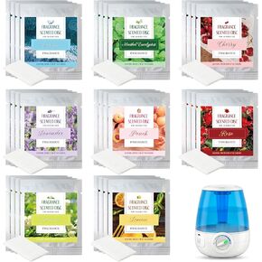 32 قطعة من وسادات معطرة مرطبة من Leelosp، مقاس 1.57 × 0.87 بوصة، وسادات بخار بديلة عالمية، وسادات بخار المنثول الأوكالبتوس، تدوم 8 ساعات، من أجل مرطب المنزل (8 أنماط) in Kuwait