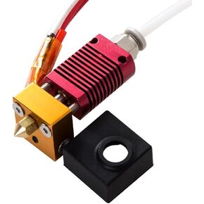 Ender 3 Hotend Ender 3 Pro Hotend Ender 3 V2 Hotend 24V 40W ملحقات مجموعة الطارد المجمعة بالكامل مع غطاء سيليكون لطابعات Ender 3 وEnder 3 Pro وEnder 3 V2 ثلاثية الأبعاد in Kuwait