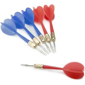 6 Pack Steal Tip Brass Dart Set