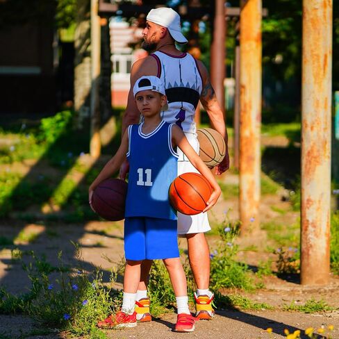 5 Pack Boys Athletic Shorts Active Performance Youth Kids Basketball Shorts Quick Dry with Elastic Waist Pockets in Saudi Arabia