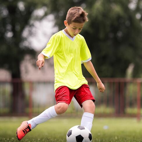 5 Pack Boys Athletic Shorts Active Performance Youth Kids Basketball Shorts Quick Dry with Elastic Waist Pockets in Saudi Arabia