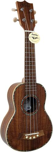 GMX سوبرانو القيثارة اللون الطبيعي Koa Ukeleles للمبتدئين والأطفال البالغين 21 بوصة مجموعة القيثارة مع حزام حقيبة أزعج 2 شعر يختار موالف سلسلة النايلون المهنية Ukalalee Yukalalee هدية in Saudi Arabia