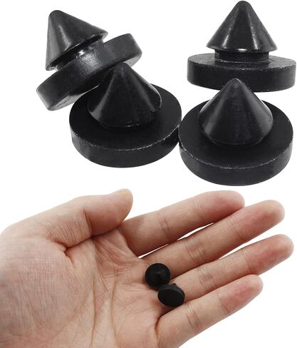 120pcs 1/2'' Rubber Door Silencer, Clear Metal Door Silencer Hinge Outlet Door Silencer Metal Door Stop Silencers for Metal Door Metal Frame in Kuwait