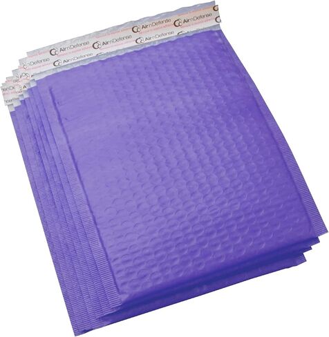 Anymailers White Bubble Mailers 10.5x16 Inch 25 Pack Poly Padded Envelopes by AirnDefense in Saudi Arabia