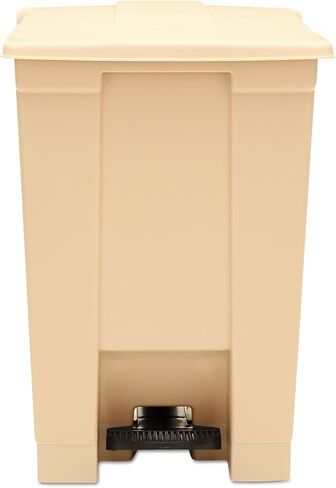Rubbermaid Commercial Products Legacy Step-On Trash Can/Container, 12-Gallon, Red, Hands-Free Sanitary Use Garbage Can for Medical Waste in Hospitals/Lab/Emergency/Patient Rooms in Saudi Arabia