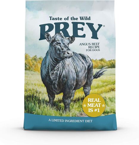 Taste of the Wild Prey Real Meat High Protein Turkey Limited Ingredient Dry Dog Food Grain-Free Recipe Made with Real Cage-Free Turkey, Probiotics, Antioxidants, and Vitamins for All Life Stages 8lb in Saudi Arabia