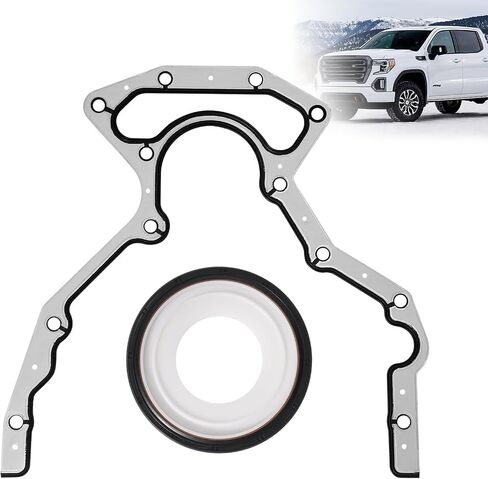 مجموعة حشية زيت المحمل الرئيسي الخلفي BS 40640 متوافقة مع GM LS LS1 2 3 6 LQ9 LQ4 4.8L 5.3L 5.7L 6.0L 6.2L تشيفي سيلفرادو سوبربان تاهو تريل بليزر جي إم سي سييرا 635-518 المحرك in Kuwait