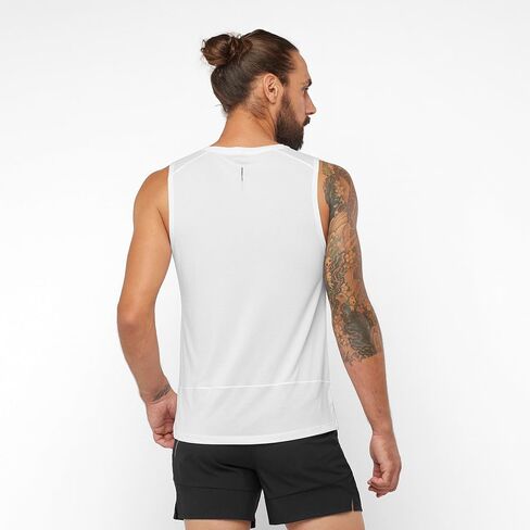 Salomon Men's Cross Run Tank for Trail Running in Saudi Arabia