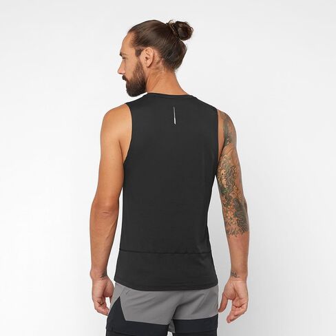 Salomon Men's Cross Run Tank for Trail Running in Saudi Arabia