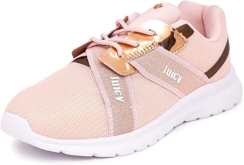 Juicy Couture Girls Kids Lace-Up/Slip-On Sneakers Fashion Casual Shoes Stylish Breathable Tennis Walking Sneakers for Big & Little Kids in Saudi Arabia