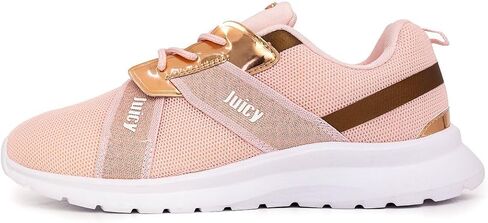 Juicy Couture Girls Kids Lace-Up/Slip-On Sneakers Fashion Casual Shoes Stylish Breathable Tennis Walking Sneakers for Big & Little Kids in Saudi Arabia