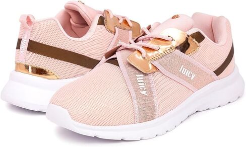 Juicy Couture Girls Kids Lace-Up/Slip-On Sneakers Fashion Casual Shoes Stylish Breathable Tennis Walking Sneakers for Big & Little Kids in Saudi Arabia