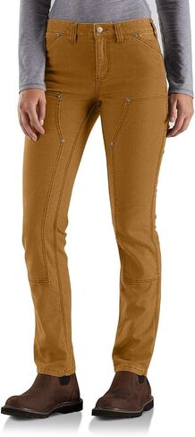 دنغري نسائي من القماش الكتاني مقاس نحيف 1889 من Carhartt، Carhartt Brown، 12 in Saudi Arabia