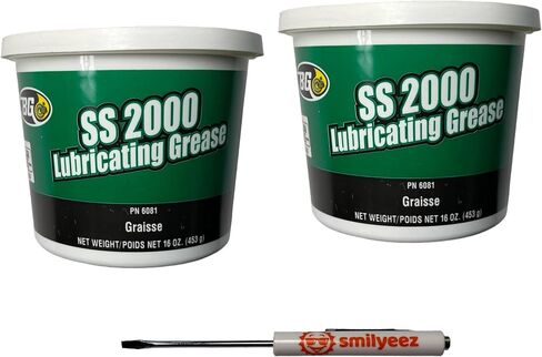 Smilyeez Listing for BG SS2000 High-Performance Polyurea #2 Lubricating Grease (1 Tube) for Automotive and Industrial Use with a Pocket Screwdriver in Saudi Arabia