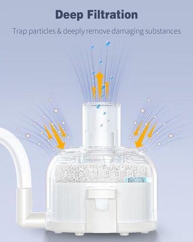 Pawfly Mini Aquarium Sponge Filter, Small Fish Tank Internal Filter with Foam and Air Stone Submersible Bio Sponge Filter for Fish Tanks up to 5 Gallon (Air Pump Not Included) in Saudi Arabia