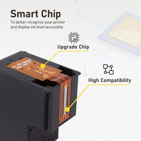 خراطيش حبر 62XL بديلة عالية الإنتاجية لحبر HP 62xl مجموعة كومبو باللون الأسود واللون تعمل مع طابعة HP Envy 5540 5549 5640 5660 7640 7645 OfficeJet Mobile 250 200 OfficeJet 5740 5741 8040 in Kuwait