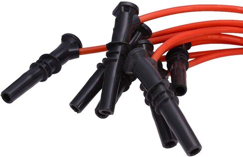 مجموعة أسلاك توصيل الإشعال لسيارة فورد لينكولن ميركوري كراون فيكتوريا إكسبيديشن F-150 F250 E-150 E250 Town Car V8 4.6L 1996-2000 يستبدل OE #2500-79542 PWJ110 - مجموعة 8 in Kuwait