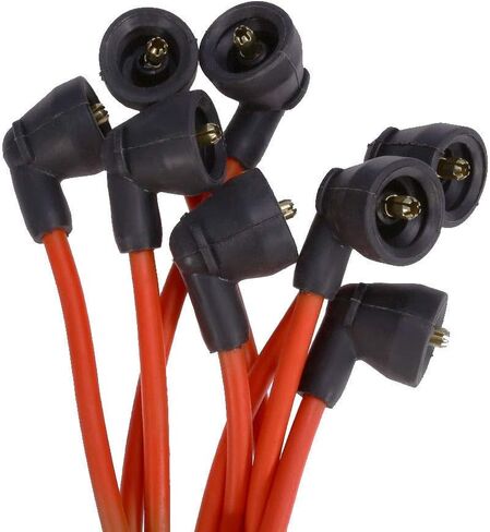 مجموعة أسلاك توصيل الإشعال لسيارة فورد لينكولن ميركوري كراون فيكتوريا إكسبيديشن F-150 F250 E-150 E250 Town Car V8 4.6L 1996-2000 يستبدل OE #2500-79542 PWJ110 - مجموعة 8 in Kuwait