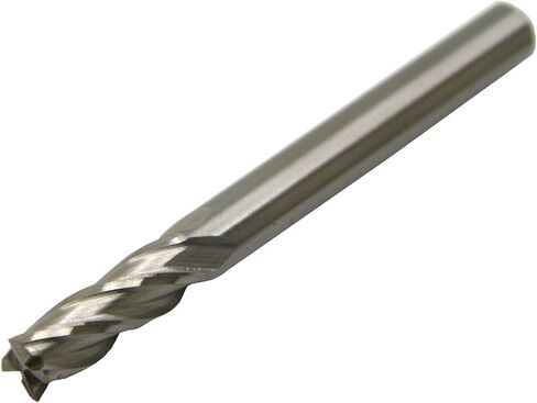 Wokesi Pack of 7Pcs,1/8'' 5/32'' 3/16'' 1/4'' 5/16'' 3/8'' 1/2''Blade Diameter,High Speed Steel (M2AI),Full Grinded,Square Nose End Mill Cutter CNC Router Bits (1/8+5/32+3/16+1/4+5/16+3/8+1/2 4Flute) in Saudi Arabia