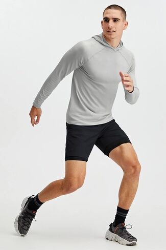 شورت Fabletics الرجالي The Fundamental (مبطن)، التمرين، الجري، التدريب، صالة الألعاب الرياضية، اليوغا، خفيف الوزن للغاية، رياضي in Saudi Arabia