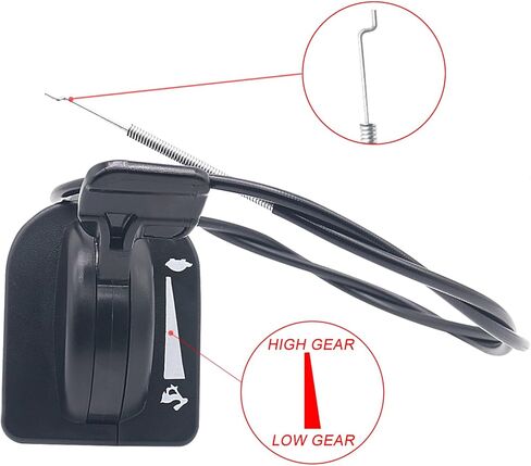 Vanshly 946-05098C كابل خانق/خنق يناسب GT XT1 XT2 50 GX54 ST54 LX50 LX46 LX42 in Kuwait