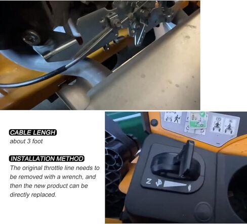 Vanshly 946-05098C كابل خانق/خنق يناسب GT XT1 XT2 50 GX54 ST54 LX50 LX46 LX42 in Kuwait