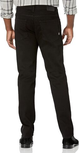 BOSS Men's Slim Fit Black Hue Stretch Cotton Jeans in Saudi Arabia
