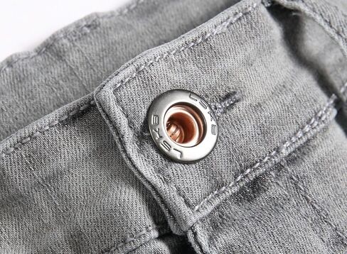 Men Ripped Jeans Fashion Slim Fit Traight Distressed Design Skinny Stretch Comfort Flex Waist Denim Pants in Saudi Arabia