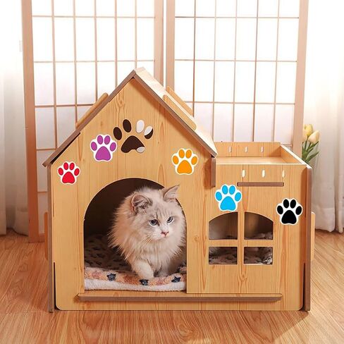 500 قطعة من ملصقات طباعة مخالب الكلب، ملصقات حائط ملونة على شكل مخلب حيوان مقاس 1 بوصة، ملصقات مطبوعة بمخالب ذاتية اللصق للهدايا، تزيين غرفة الحفلات، أختام مغلف، بريد، أطفال الفصول الدراسية (النمط 1) in Kuwait