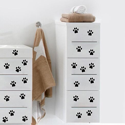 500 قطعة من ملصقات طباعة مخالب الكلب، ملصقات حائط ملونة على شكل مخلب حيوان مقاس 1 بوصة، ملصقات مطبوعة بمخالب ذاتية اللصق للهدايا، تزيين غرفة الحفلات، أختام مغلف، بريد، أطفال الفصول الدراسية (النمط 1) in Kuwait