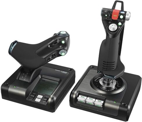 Logitech G Saitek X52 Pro USB Flight Contol System (Renewed) compatible with Windows in Saudi Arabia