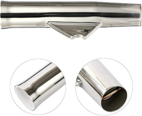 Amarine Made 4-Pack Stainless Fishing Rod Holder Angeled and Flared with Liner - 1/3" Coped Blade, 1-3/4" Inner Diameter White Liner in Saudi Arabia