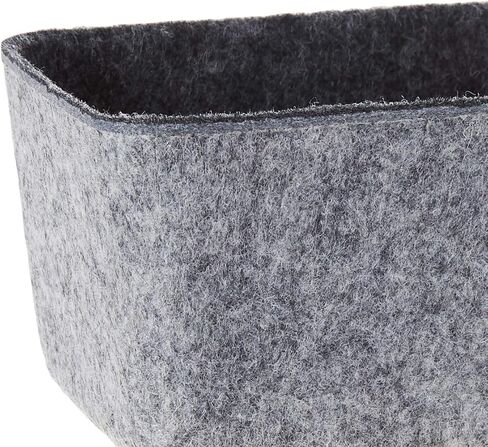 Three by Three Seattle Felt·Like·It! 6x4x2.5 Inch Felt Storage Bin for Office, Craft Room, Classroom, Living Room, Bedroom Storage (Navy) in Saudi Arabia