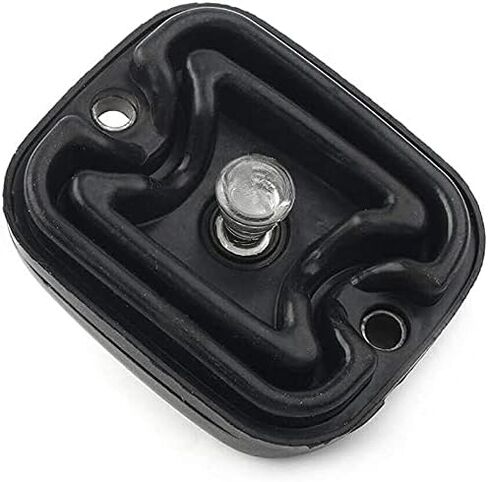 Chrome Front Brake Master Cylinder Cover Cap Aftermarket Part compatible with Harley Davidson Dyna 06-17 Softail 06-15 Touring 05-07 Tri Glide 14-18 in Saudi Arabia