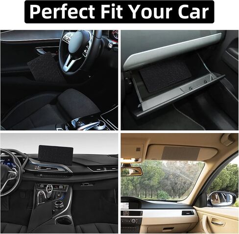 Car Registration & Insurance Card Holder：Auto Glove Box Document Organizer Leather Vehicle Travel License Wallet Accessories for Women Men（black） in Saudi Arabia