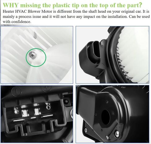 Blower Motor 700249 Compatible with 2009-2018 Toyota Corolla (Only for AUTO A/C) 2010-2015 Toyota Prius 2012-2017 Toyota Prius V HVAC Heater Blower Motor Assembly Replace# 87103-02210 in Saudi Arabia