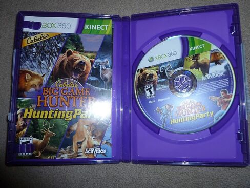 Cabela's Big Game Hunter: Hunting Party، لعبة فيديو XBOX 360، لعبة Kinect فقط (متجددة) in Saudi Arabia