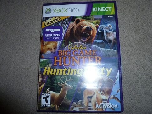 Cabela's Big Game Hunter: Hunting Party، لعبة فيديو XBOX 360، لعبة Kinect فقط (متجددة) in Saudi Arabia
