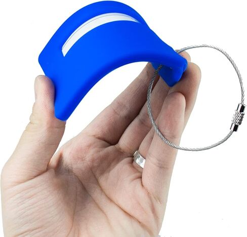 4 Pack Luggage Tag, Baggage Handbag School Bag Suitcase Tag Label with Name ID Card in Kuwait