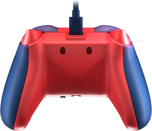 Wired Controller for Xbox Series X|S, Xbox One & Windows 10/11 PC - Junior Controller with LED Lighting, Non-Slip Grip, Rumble Feedback - Surge Livewire Microwatt (Blue) in Kuwait