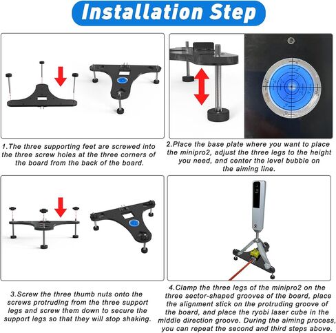Alignment and Leveling Stand Bracket Compatible with Rapsodo MLM2Pro (Stand Only) in Saudi Arabia