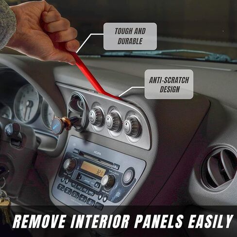 SunplusTrade 240 قطعة من مشابك الصدمات البلاستيكية للسيارة، مجموعة أدوات تثبيت الدفع للأحجام الشائعة، مجموعة مسامير دبابيس دفع تلقائية مع مجموعة أدوات 6 قطع، مزيل تثبيت - GM Ford Toyota Honda Chrysler in Kuwait