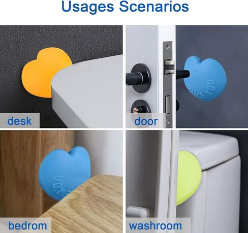 6PCS Finger Pinch Guard+5PCS Colorful Door Stopper Wall Protector, Baby Proofing Doors Made with Soft Foam Cushion Yet Durable,Cartoon Animal Door Stopper, Prevent Finger Pinch Injuries in Kuwait