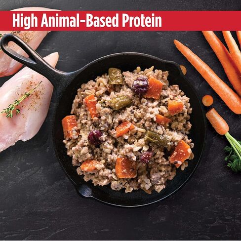 وجبات نولو المطبوخة بلطف، طعام الكلاب الرطبة الكامل والمتوازن للبالغين، لحم البقر والبطاطا الحلوة، 9 أونصة، 8 قطع in Kuwait