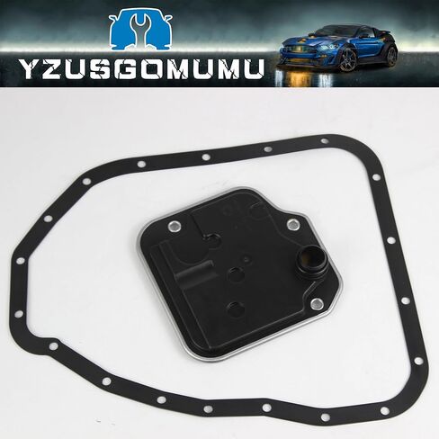 YzusGomumu فلتر ناقل الحركة الأوتوماتيكي مجموعة حشية الزيت المتوافقة مع 2007 2008 Hyundai Elantra Kia Spectra Kia Spectra5 طقم فلتر ناقل الحركة الأوتوماتيكي يستبدل # 46321-23000 4632123000 in Saudi Arabia