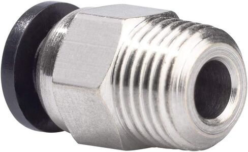 موصلات أنبوب UniTak3D Bowden PC4-M6 وصلات Bowden Extruder لطابعات Ender V2 Ender 3 Pro CR10 I3 Mega Chiron Series ثلاثية الأبعاد (عبوة من 8 قطع) in Kuwait