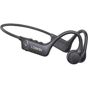 LOBKIN Bone Conduction Headphones Bluetooth 6.0 - Open Ear Headphones for Sports, IPX7 Waterproof Wireless Earphones, 25g Ultra-Light & Secure Fit, 10H Battery, for Running, Cycling, Workout in Kuwait